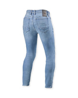 REV'IT! Piston 3 Skinny Light Blue Vintage Short Leg Jeans