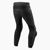 REV'IT! Apex Black Short Leg Leather Pants [52][INTERNAL]