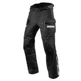 REV'IT! Sand 4 H2O Black Short Leg Textile Pants