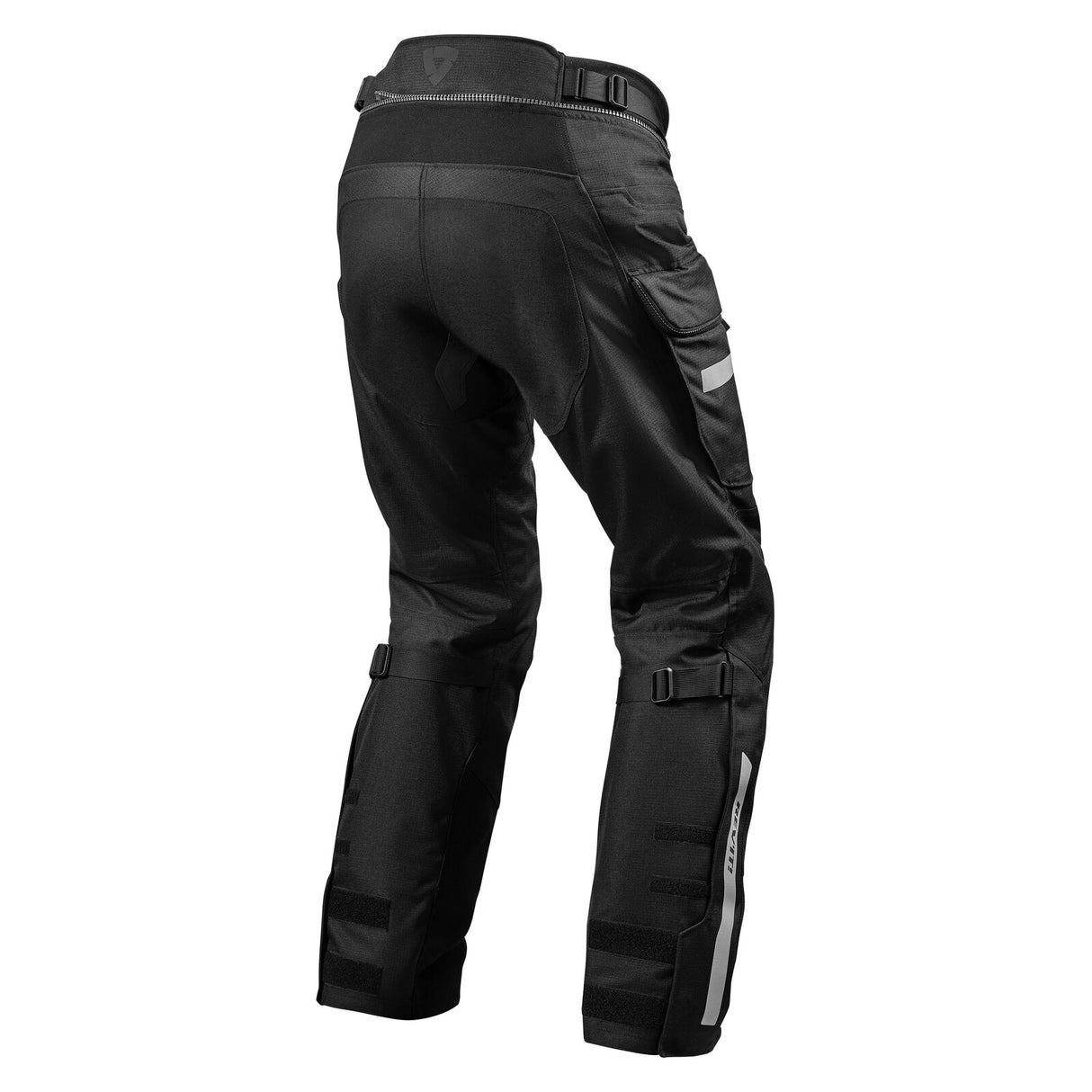 REV'IT! Sand 4 H2O Black Short Leg Textile Pants