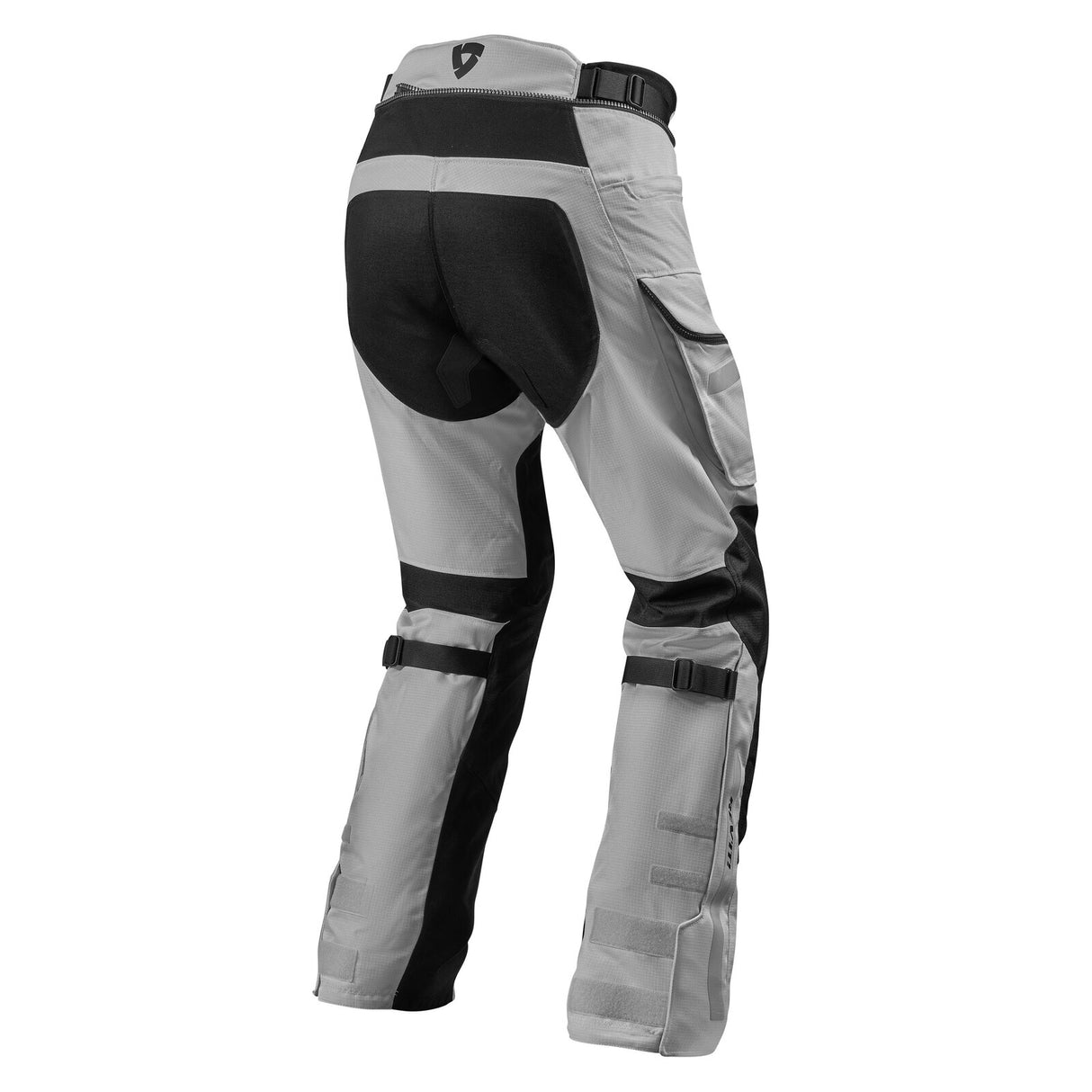 REV'IT! Sand 4 H2O Silver/Black Short Leg Textile Pants