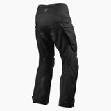 REV'IT! Component H2O Black Short Leg Textile Pants