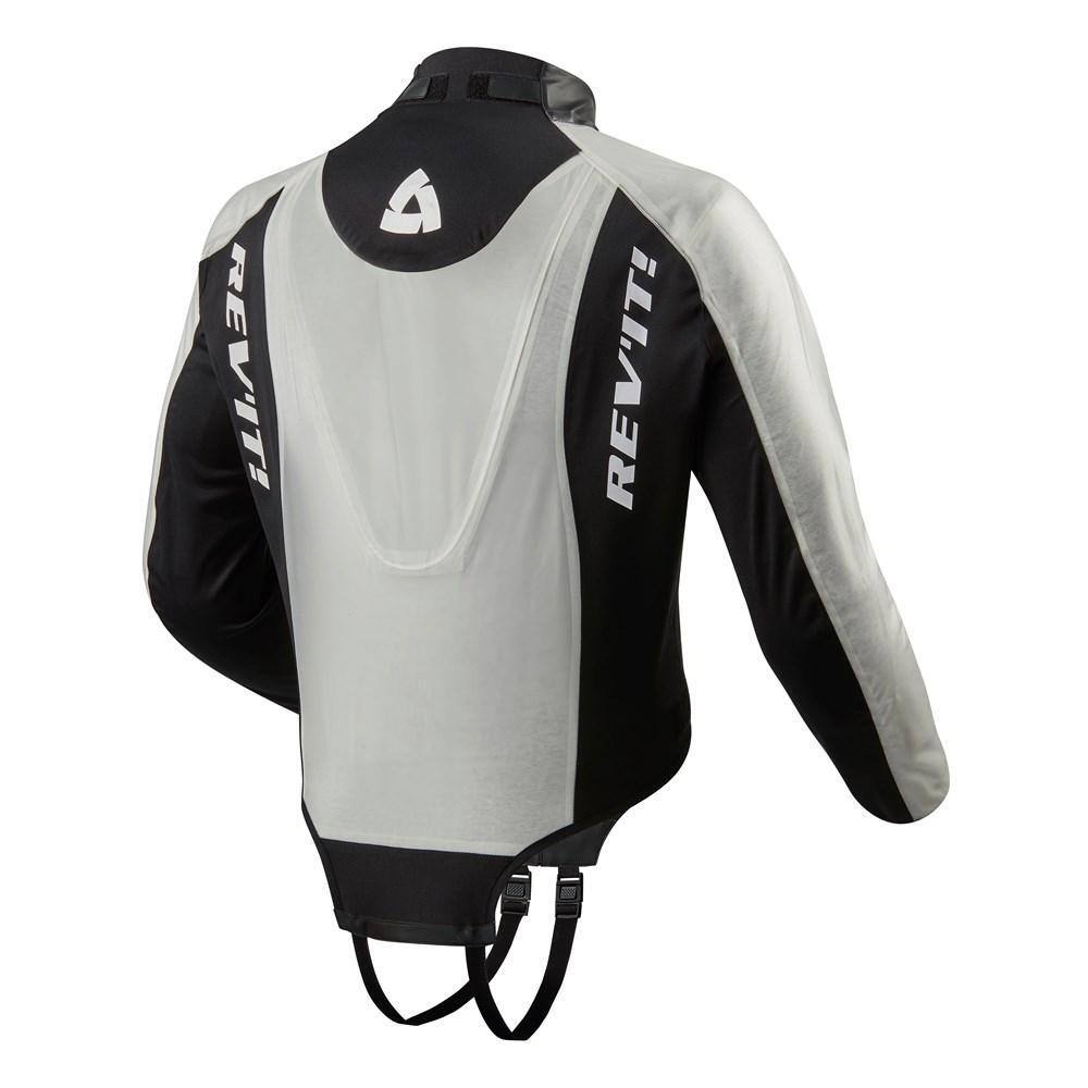 REV'IT! Trackmaster H2O Transparent/Black Rain Jacket