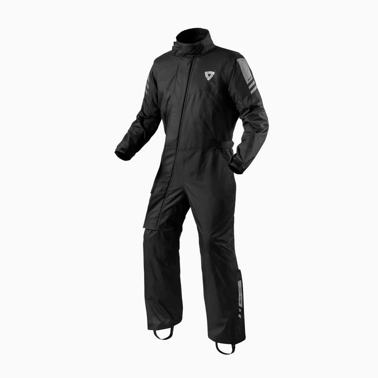 REV'IT! Pacific 4 H2O Black Rainsuit [XL] [INTERNAL]
