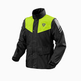 REV'IT! Nitric 4 H2O Black/Neon Yellow Rain Jacket