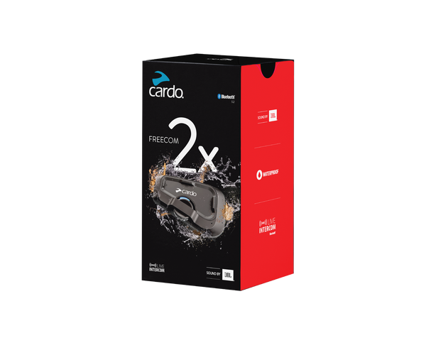 Cardo Freecom 2x Single Bluetooth Communication System – EasyR