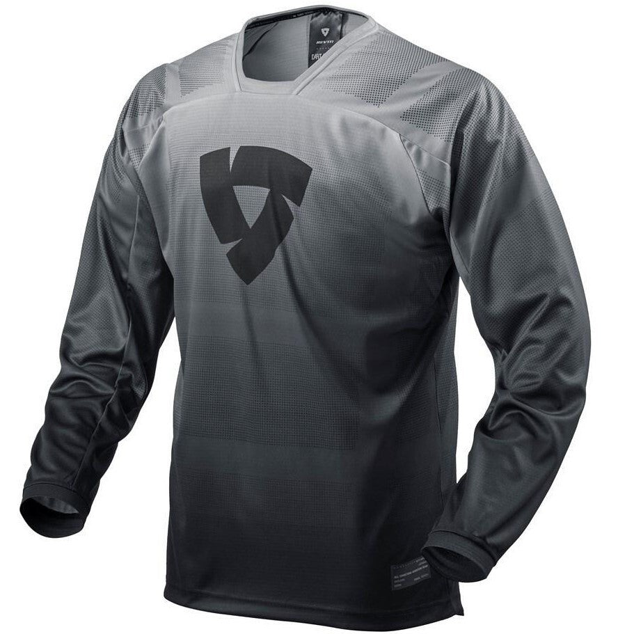 REV'IT! Scramble Black/White Jersey