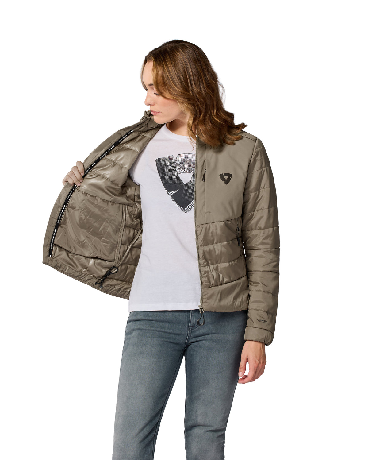 REV'IT! Solar 3 Sand Mid Layer Womens Jacket
