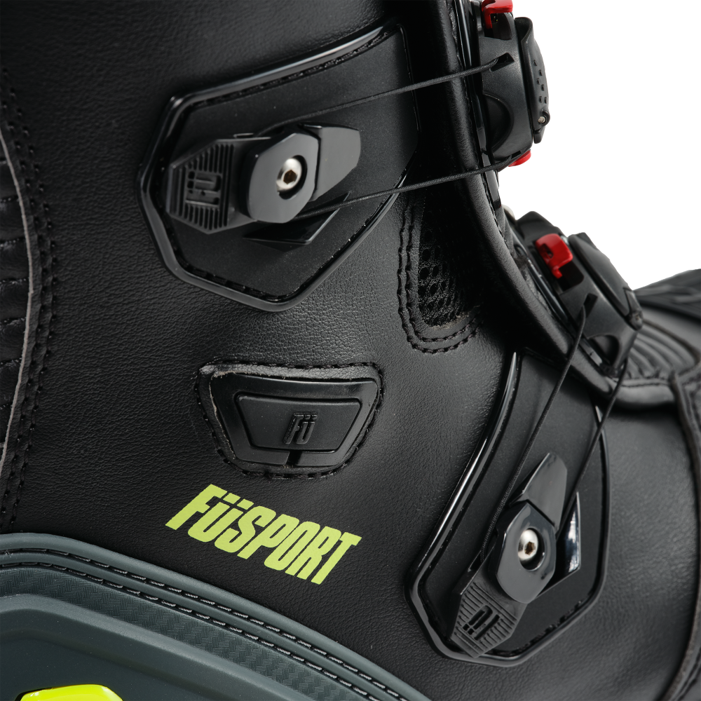 Fusport XR1 Black/Dark Grey/Fluro Yellow Boots