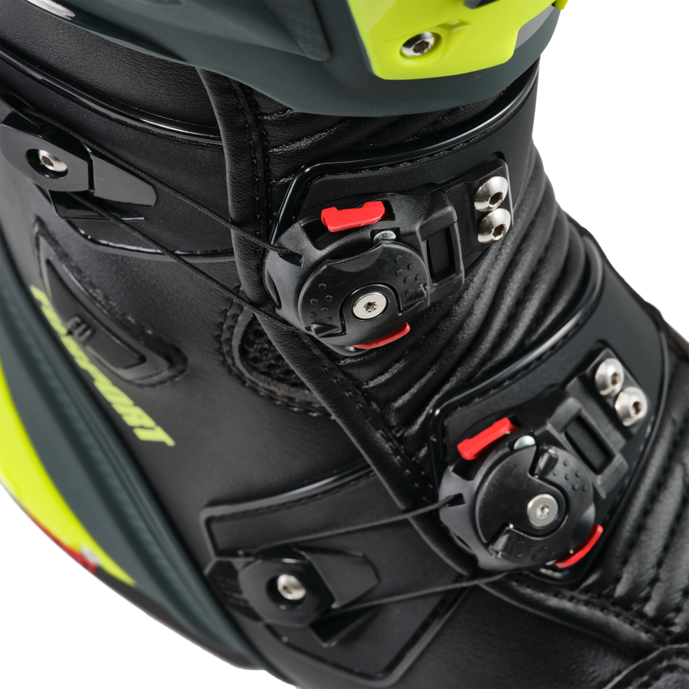 Fusport XR1 Black/Dark Grey/Fluro Yellow Boots