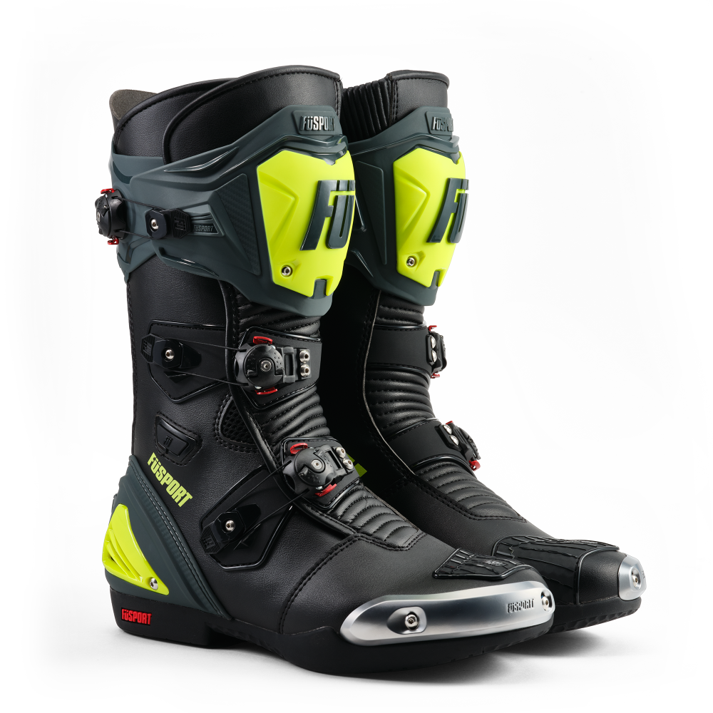 Fusport XR1 Black/Dark Grey/Fluro Yellow Boots