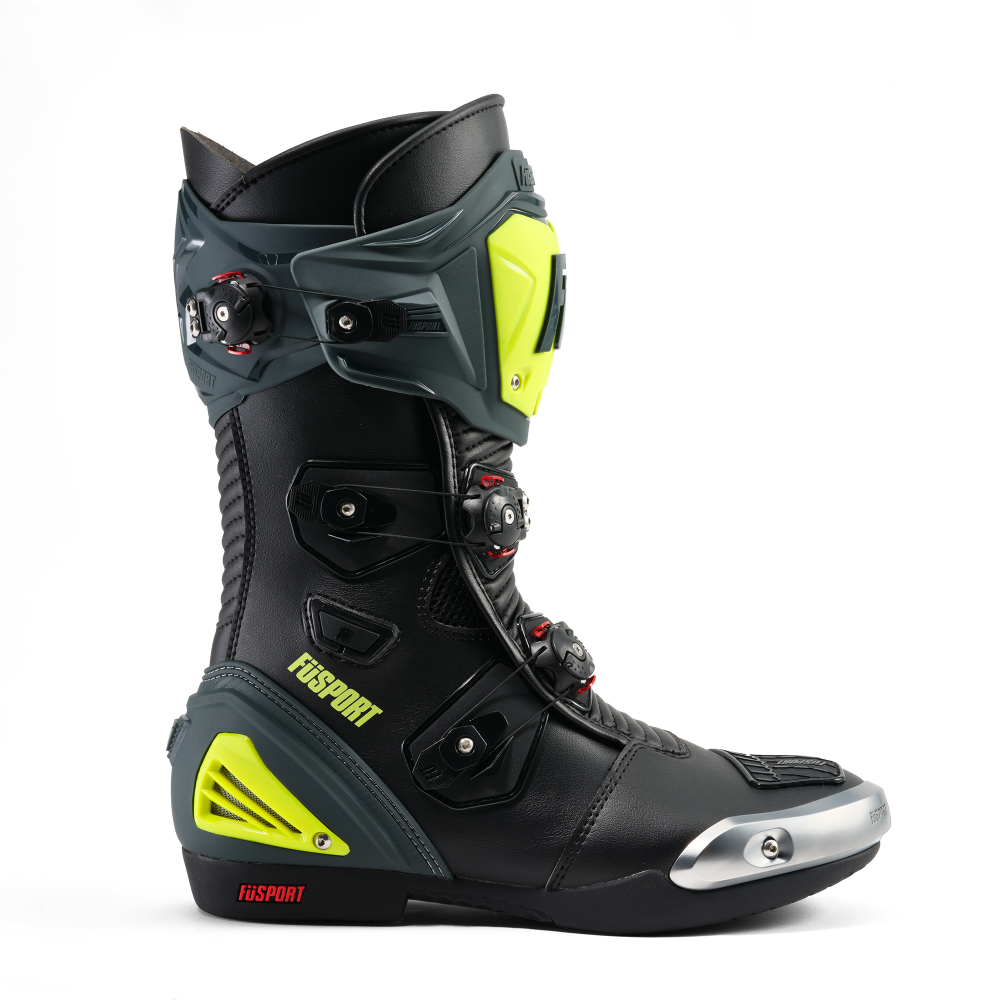 Fusport XR1 Black/Dark Grey/Fluro Yellow Boots