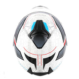 RXT 918 Flip-Up Fusion Gloss White/Black/Red Helmet