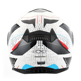 RXT 918 Flip-Up Fusion Gloss White/Black/Red Helmet