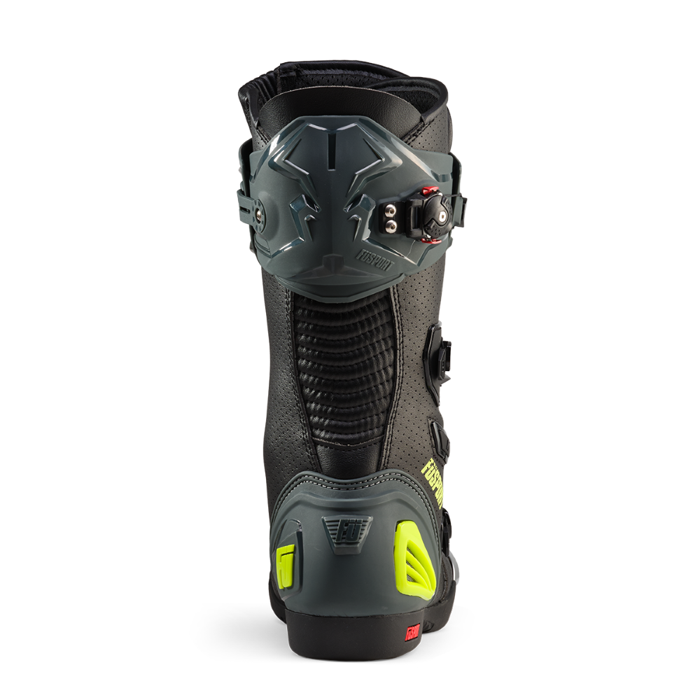 Fusport XR1 Perforated Black/Dark Grey/Fluro Yellow Boots