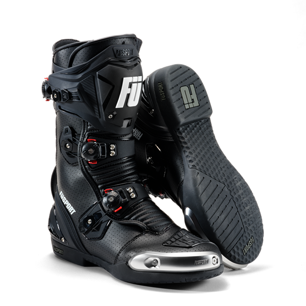 Fusport XR1-GP Perforated Stealth Black Boots