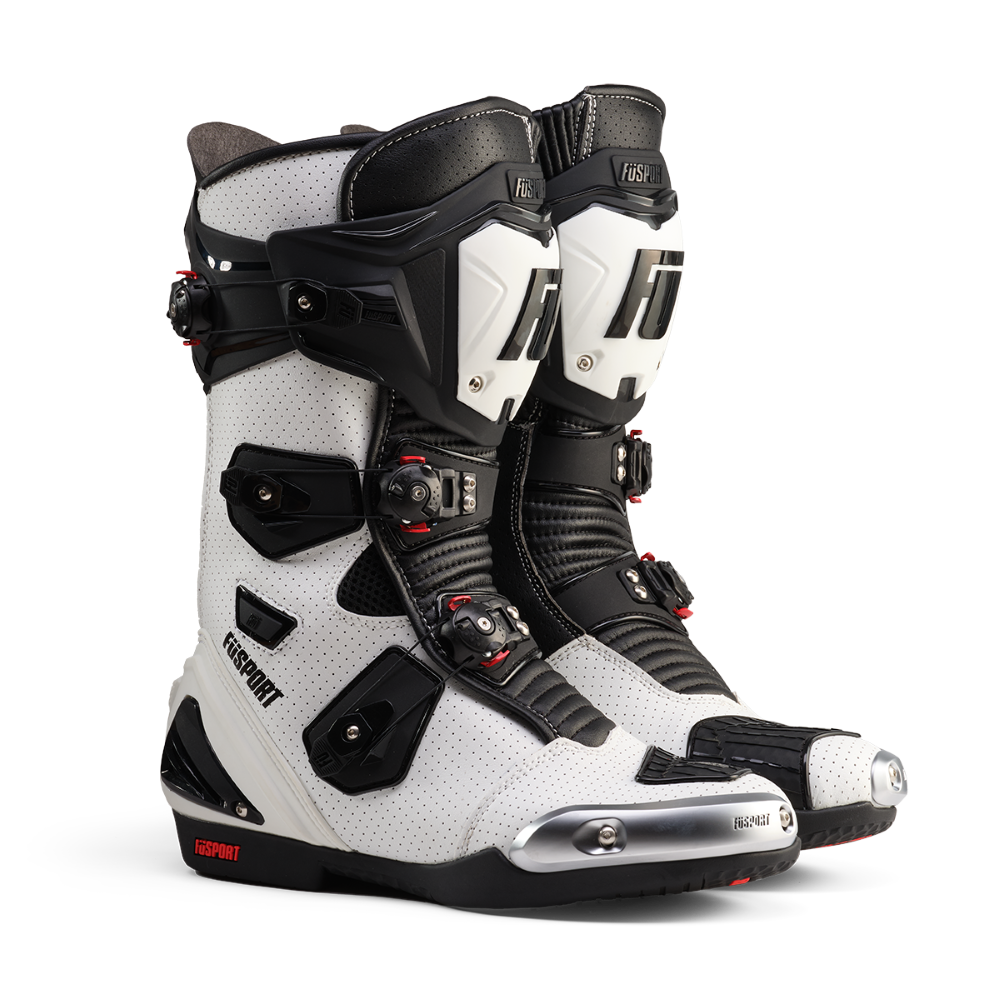 Fusport XR1 Perforated White/Black/White Boots