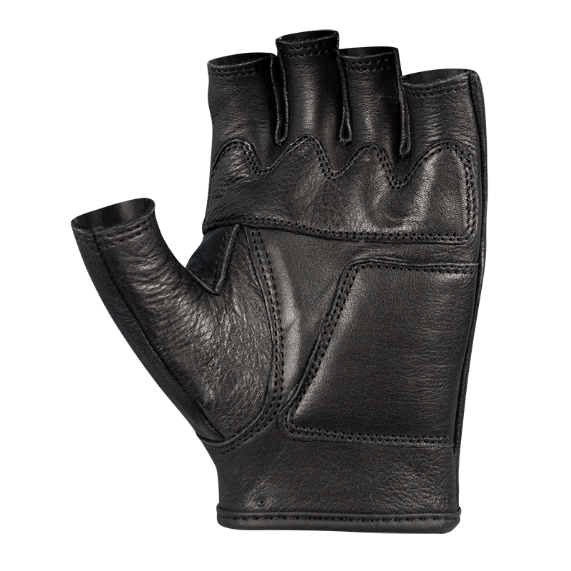 MotoDry Fingerless Black Gloves