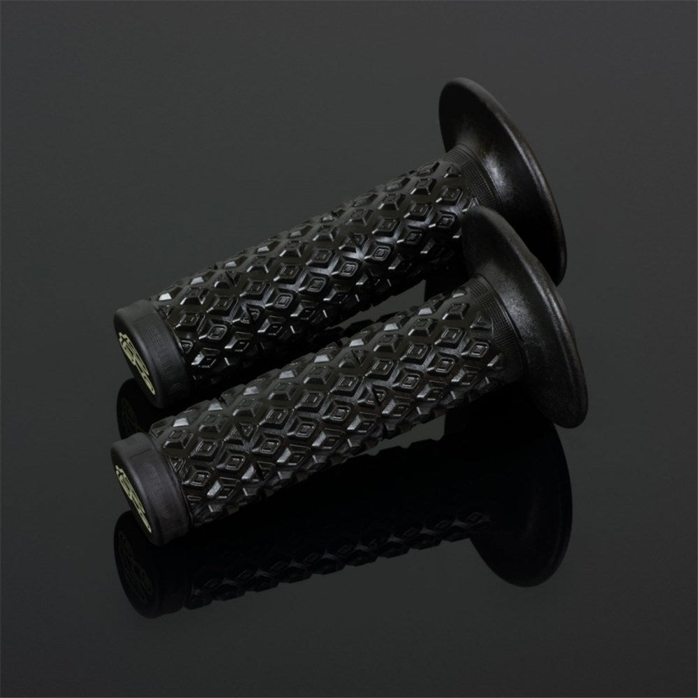 Renthal G201 MX R-Works Dual Compound Glue-On Ultratacky Comfort Black Grips