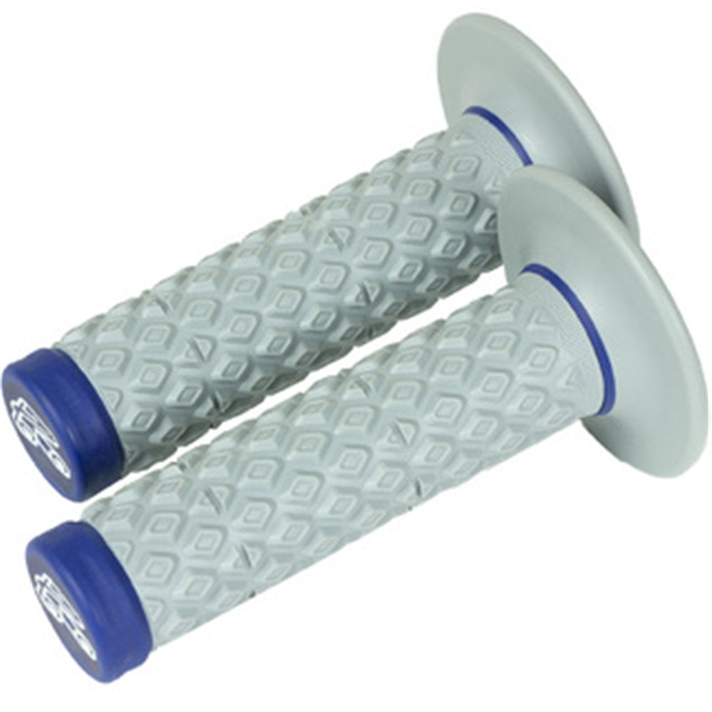 Renthal G206 MX/Enduro Dual Compound Blue/Grey Comfort Grips
