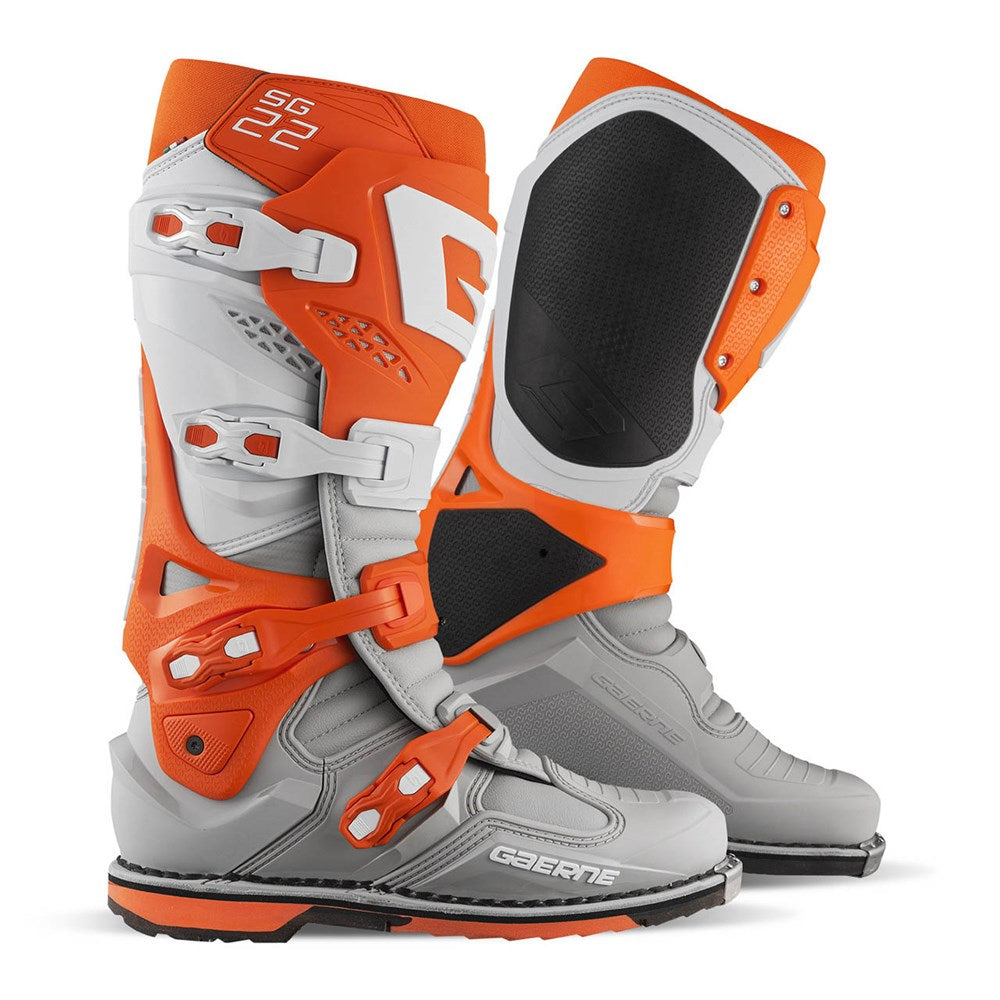 Gaerne SG-22 Orange/White/Grey Boots