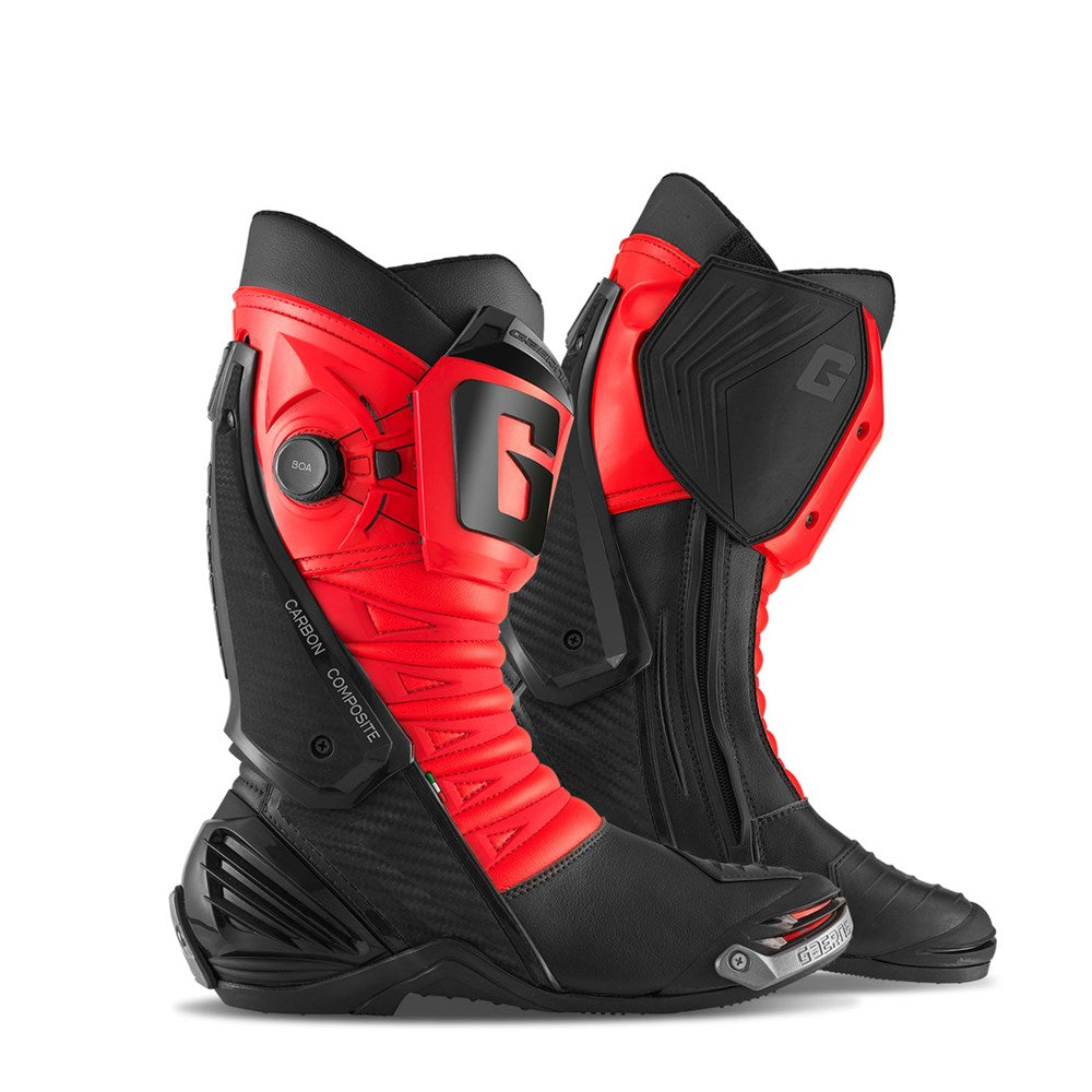 Gaerne GP1 LS Black/Fluro Red Boots