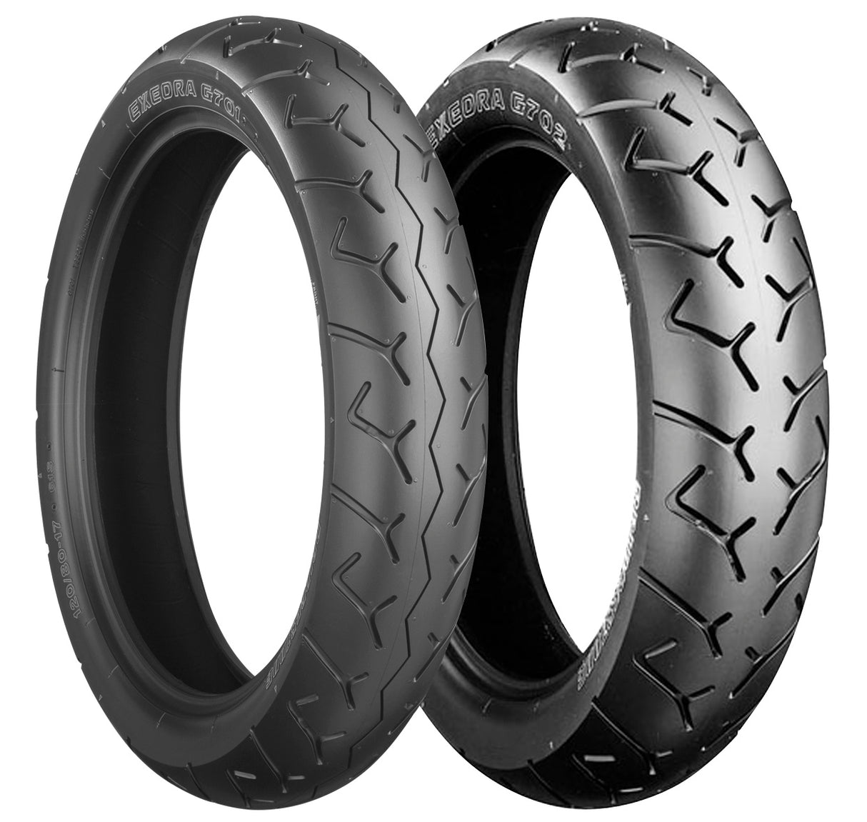 Bridgestone Exedra G701 Radial Front Tyre 120/80-17 M/C 61S Tube Type