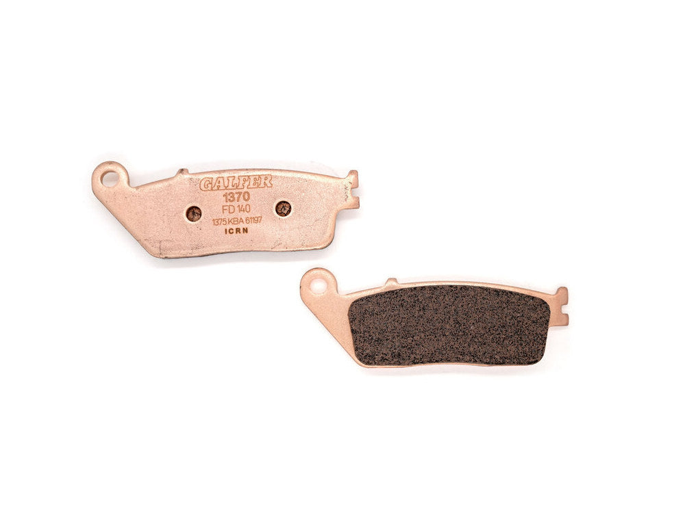 Galfer USA GAL-FD140G1370 HH Sintered Compound Rear Brake Pads for Indian Cruiser/Bagger 14-Up