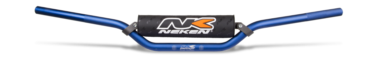 Neken Constant Handlebar CRF/KXF 250/450 (Regular Diameter/Length 810mm/Height 122mm/Sweep 76mm) Blue w/Black Pad