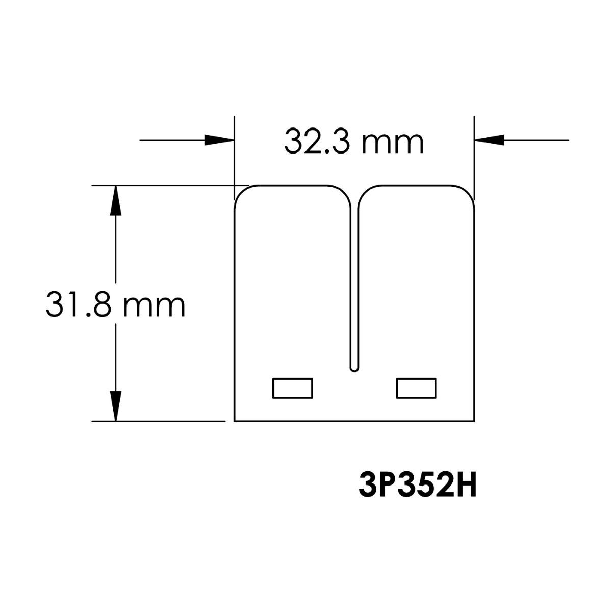 Moto Tassinari 3P352H VForce3R Replacement Carbon Fiber Reed Petals for Kawasaki KX60 85-02/KX65 00-09 & 11-17/Suzuki RM65 03-05