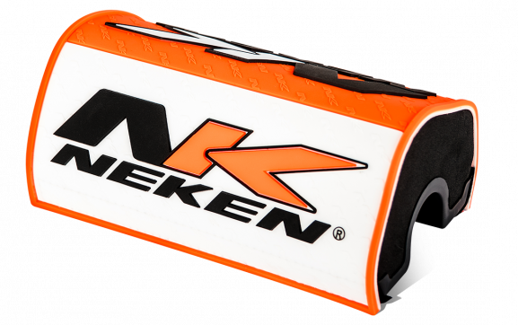 Neken Variable Handlebar Pad Fluro Orange/White