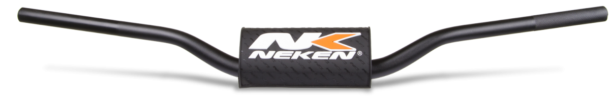 Neken Radical Standard Handlebar 85 Low (Variable Diameter/Length 754mm/Height 102mm/Sweep 70mm) Black w/Black Pad