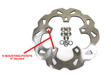 GBrakes GB-GBD9002X 11.8" Front Wave Disc Rotor Stainless Steel for Harley-Davidson Touring 14-23 w/OEM Wheel