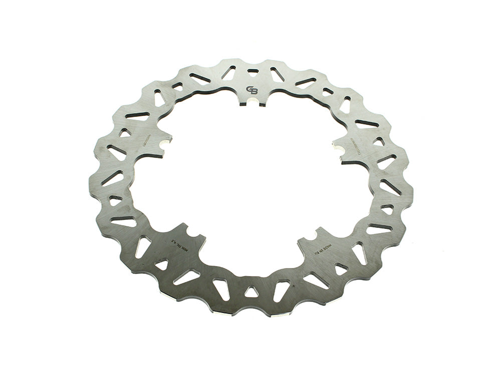 GBrakes GB-GBD9006X 11.8" Front Wave Disc Rotor Stainless Steel for Harley-Davidson V-Rod/Dyna 06-17 Models w/OEM Cast Wheel