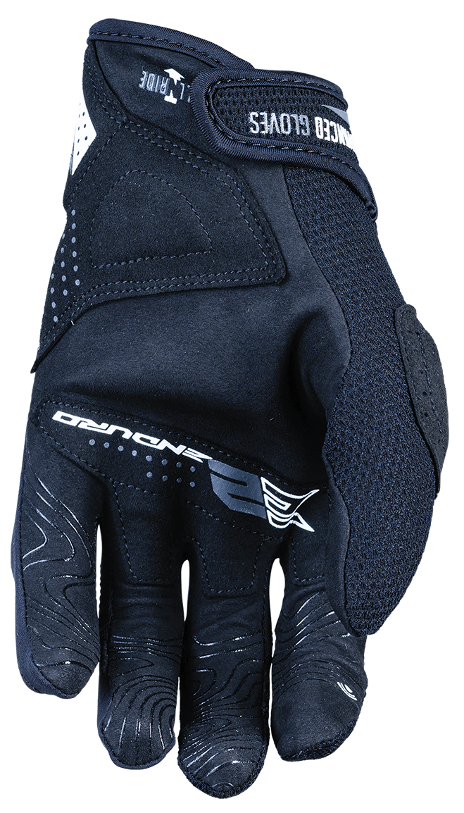 Five E2-Enduro Black Gloves