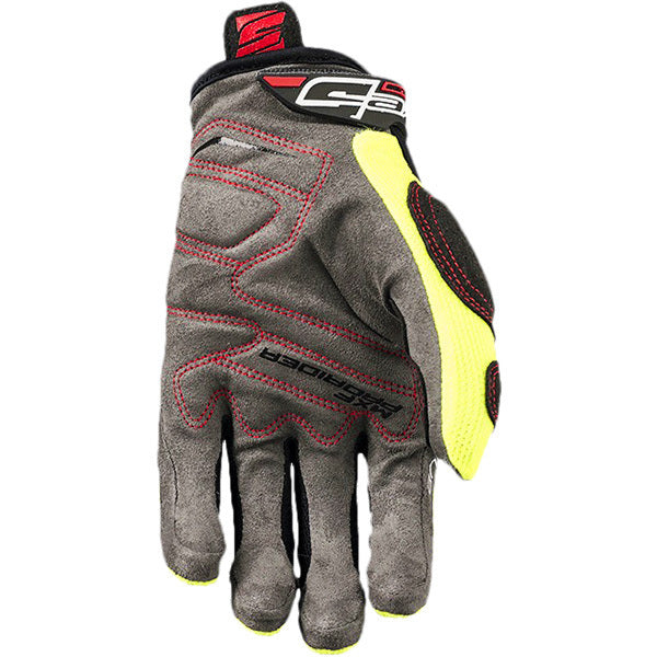 Five MXF Prorider S Fluro Yellow Gloves