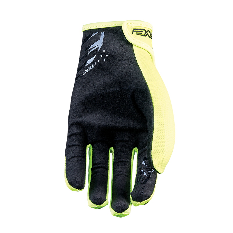 Five MXF 4 Mono Fluro Yellow Gloves