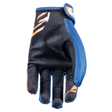 Five MXF 4 Scrub Blue/Orange Gloves