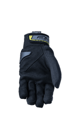 Five RS Waterproof Black/Fluro Yellow Gloves