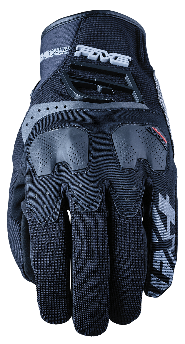 Five TFX-4 Water Repellent Black Gloves