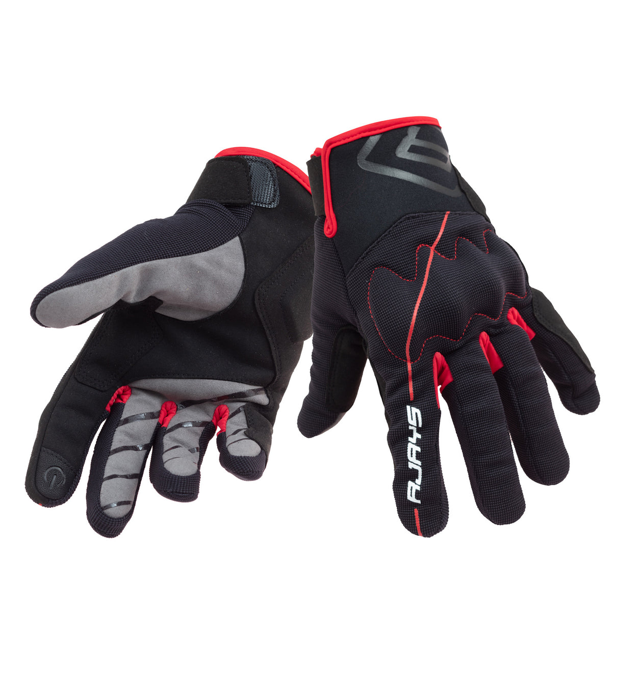 Rjays Twist Black/Red Gloves