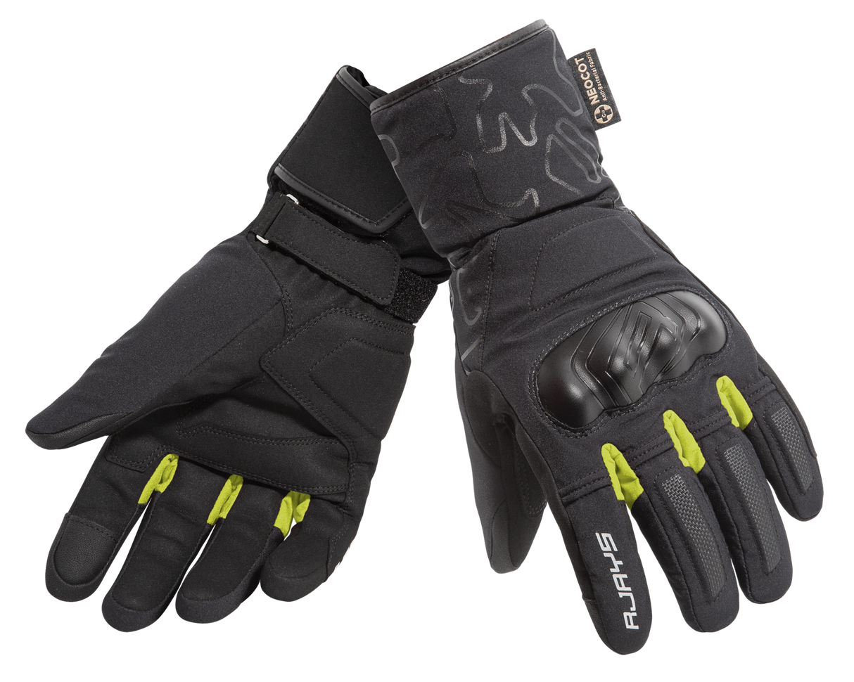 Rjays Circuit Black/Yellow Gloves - EasyR