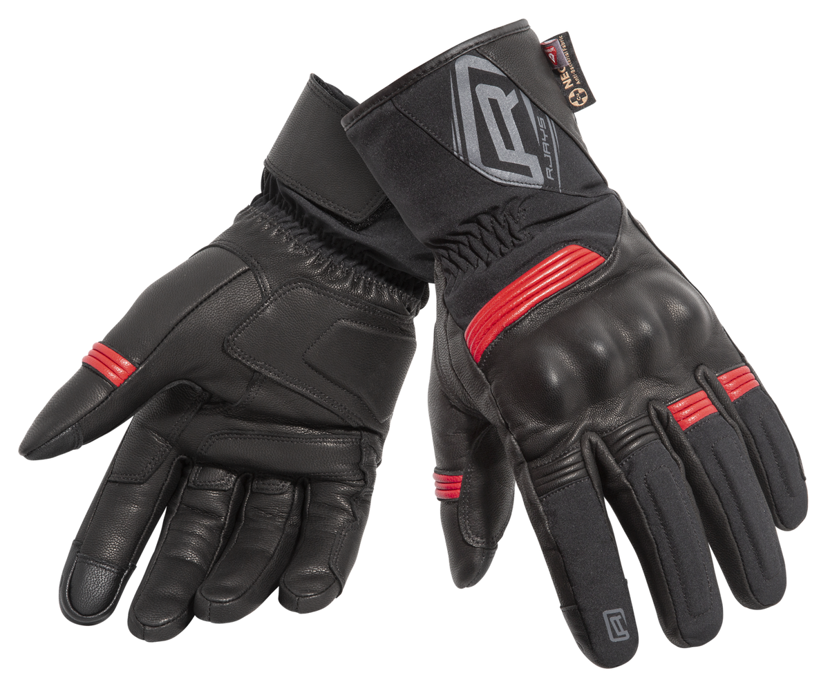 Rjays Tourer Black/Red Gloves