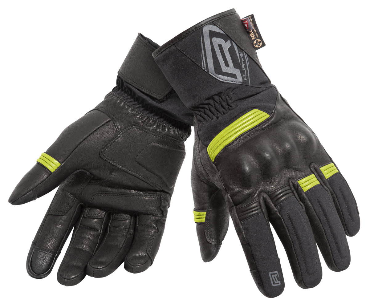 Rjays Tourer Black/Yellow Gloves