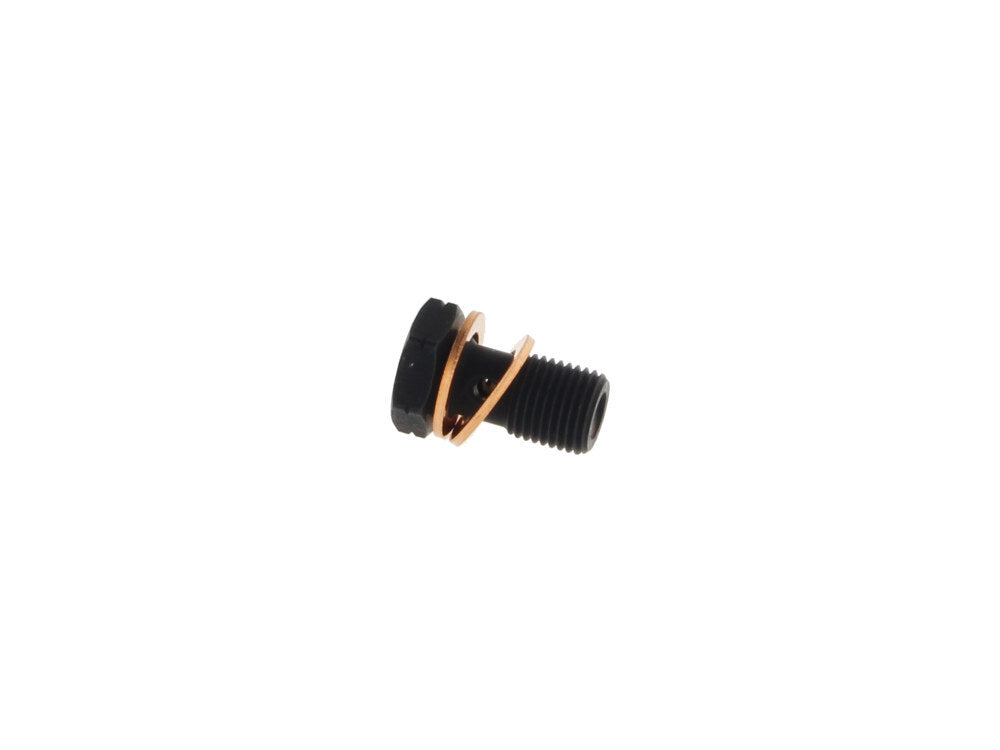 Goodridge GOO-P992-03-31SEB 10mm M10 x 1.00" Banjo Bolt Black