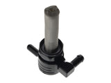 Golan Products Inc GP-76-312F-BLK Fuel Tap/Petcock w/22mm Thread & 5/16" Forward Facing Fuel Outlet Black