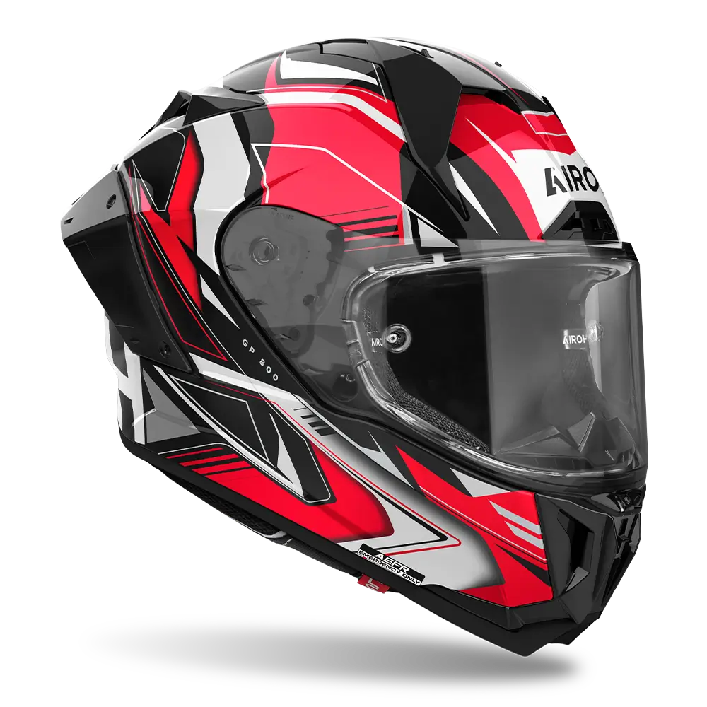 Airoh GP800 Must Gloss Red Helmet