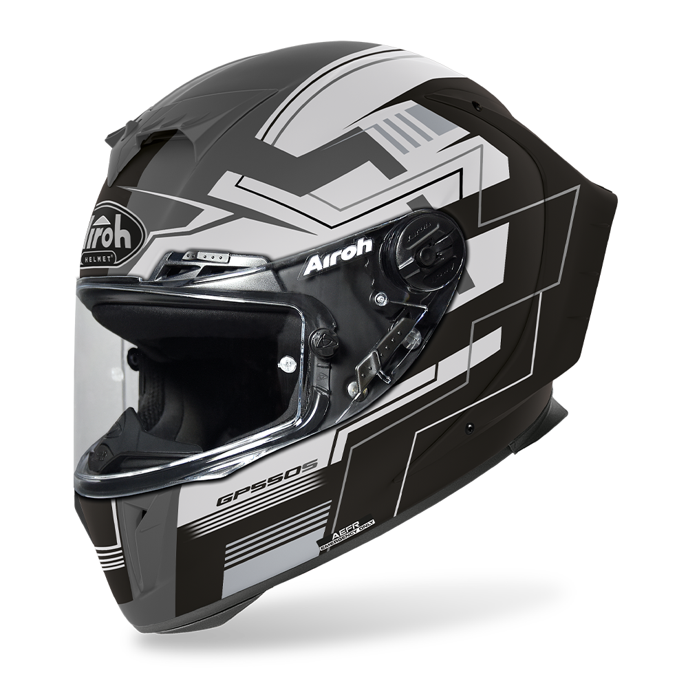 Airoh GP550 S Challenge Matte Black Helmet