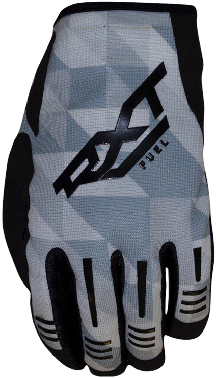 RXT Fuel MX Silver/Black Gloves