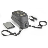 Givi GRT728 Canyon 10L Waterproof Tank Bag w/Cam Buckle Straps for Quick Coupling & Release